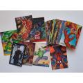 Marvel versus DC 1995 Collector cards (63 mm x 89 mm) x 36 cards