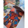 Marvel versus DC 1995 Collector cards (63 mm x 89 mm) x 36 cards