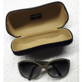 Chanel vintage ladies authentic sunglasses in original box, case and cloth pocket. Made in Italy.