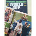 FIFA World Cup Tournament brochures and 2010 Final Programmes with Zakumi mascot and pin badge