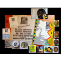 Nelson Mandela Historical Memorabilia  Anti-Apartheid Era `Free Nelson Mandela` campaign 40 items.