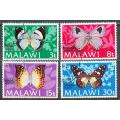 MALAWI  1973 -   Butterflies  FULL  SET   -   FINE  CTO USED