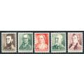 NETHERLANDS  1941  -    Charity Stamps  FULL  SET   -  MINT