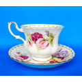 Royal Albert Flower Of The Month Duo - April - Sweet Pea - Made In England