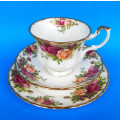 Royal Albert " Old Country Roses " Trio - Made In England