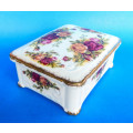 Royal Albert " Old Country Roses " Lidded Oblong Trinket Box - Made In England