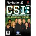 PS2 CSI CRIME SCENE INVESTIGATION 3 DIMENSIONS OF MURDER / BID TO WIN