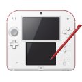 NINTENDO 2DS WHITE RED CONSOLE / BRAND NEW (SEALED) / BID TO WIN