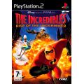 PS2 DISNEY PIXAR THE INCREDIBLES RISE OF THE UNDERMINER / BID TO WIN