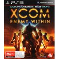 PS3 XCOM ENEMY WITHIN COMMANDER EDITION / AS NEW / BID TO WIN