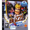 PS3 BUZZ BRAIN OF THE WORLD / AS NEW / SAG / BID TO WIN