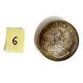 1966 silver 1 Rand coin #6