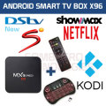 DSTV NOW, MXQ Pro, MXQ, Android 7.1, Smart TV BOX Kodi 18 with Backlit keyboard remote, Showmax