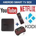 Ott TV Box 4K Ultra HD, Ott TV Box MXQ-4K PRO - Android TV Box