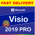 Microsoft Visio 2019 Pro | Visio 2019 | Microsoft | Visio | 2019 | Professional | Pro | MS