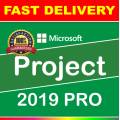 Microsoft Project 2019 Professional | Project Professional | Project 2019 Key Microsoft Project 201