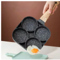 Burraaq Trading 4-in-1 Family Breakfast Poached Egg Non-Stick Frying Pan
