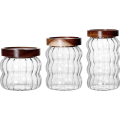 BURRAAQ TRADING Glass Container with Sealed Lid