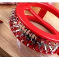 Stainless Steel Meat Tenderizer - Red