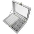 Large Capacity Multi Compartment Jewellery Display Case For Jewellery Storage