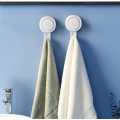 Utility Hooks(2 Pack) Heavy Duty Vacuum Suction Home Kitchen Bathroom Wall Hooks Hanger For Towel