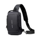 Anti theft USB backpack