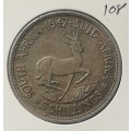 1947  South Africa 5 Shillings