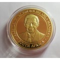1998 Nelson Mandela By Act of Congress (Beautiful Medallion not gold)