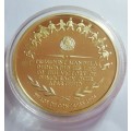 1998 Nelson Mandela By Act of Congress (Beautiful Medallion not gold)