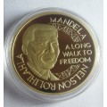 1993 Mandela  A Long Walk To Freedom (24k Gold Clad)