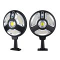 Solar 282 LED + 12-Core Outdoor Wall Light With Remote Control
