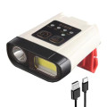 USB Rechargeable Multifunctional Induction Cap Clip Light LED COB Headlight