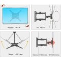 6 Way Tilt Panoramic Twist TV Wall Mount Bracket 32 to 55 Inches