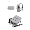 15 Inch Laptop Backpack Casual School Bag with External Charging USB Port + 2 Small Bags