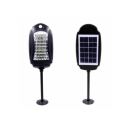 16W Solar Light Control Human Body Induction Street Light With Remote Control And Light Pole
