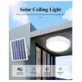 40W Remote Control Solar Ceiling Light With Solar Panel