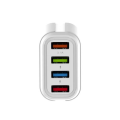 Mobile Phone 4 USB Ports Fast Charger Adapter Charger