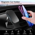 360-Degree Swivel Dashboard Magnetic Phone Holder Without Blocking The Line Of Sight