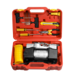 12V Air Compressor Dual Cylinder Car Tire Inflator Pump Car Emergency Tool Kit