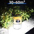 Multifunctional travel light LED camping light with flashlight function