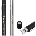Mini Usb Rechargeable Pen Light Flashlight 24pcs