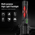 Multifunctional Rechargeable Aluminum Alloy Laser Flashlight Household Anti-Theft Long-Range Floodli