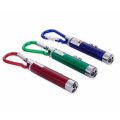 Stylish Portable UV Laser Pointer Keychain Flashlight 3 in 1 24 Pieces