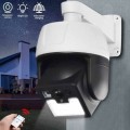 Solar Powered Virtual Camera Wireless Monitoring Wall Light With Remote Control