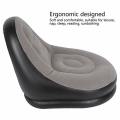 Portable Comfortable Inflatable Sofa Furniture Recliner Sofa with Footstool
