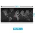 World Map Game Non-Slip Mouse Pad Keyboard Pad 90cm x 40cm