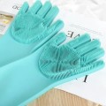 Multifunctional Kitchen Dishwashing Pet Hair Grooming Gloves