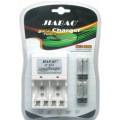 Digital Power Charger For AA, AAA, 9V Batteries (With AAA Cells)