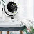 Low Noise Electric Air Circulation Desktop Fan With Base Mounted Controls