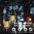 Outdoor Waterproof LED Bulb String Light Street Garden Holiday String Light 5M